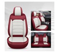 Gtdtixc Auto Seat Cover For Haval F7 F7X H6 H9 For Jolion Universal Style Car Seat Cover Car Accessories Interior Details Seat Protector Seat Covers Auto(A-White red 5 Seat)