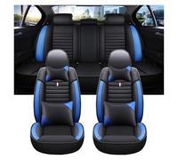 Gtdtixc Auto Seat Cover For Mazda For CX5 For CX30 Universal Car Seat Cover Accessories Interior Details All Car Model Seat Covers Auto(B-Black Blue 5 Seat)