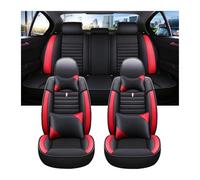 Gtdtixc Auto Seat Cover For Toyota For Avensis T25 For Yaris Universal Car Seat Cover Interior Details All Car Model Seat Covers Auto(B-Black Red 5 Seat)
