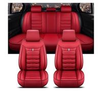 Gtdtixc Auto Seat Cover For VW For Polo For Atlas For Jetta For Bora For Eos For Sharan For Variant For Beetle For Scirocco Universal Car Seat Cover Seat Covers Auto(A-Red 5 Seat)