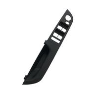 Gtdtixc Car Door Inner Handle for BMW 3 Series E90 E91 2004-2012 LHD Interior Front Left Driver Door Armrest Window Switch Cover Panel Trim Pull Handle(Black 37.5)