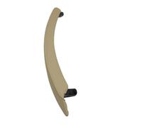 Gtdtixc Car Door Inner Handle for BMW X5 X6 E70 E71 E72 2007-2013 Left Right Interior Passenger Door Pull Handle Leather Outer Cover(Right Beige)