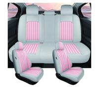 Gtdtixc Car Seat Cover For BMW E60 Serie 1 E87 F30 E46 X1 F48 E84 E30 E91 F31 Auto Interior Accessories Universal Car Seat Covers(Pink)