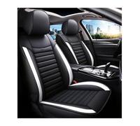 Gtdtixc Car Seat Cover For MITSUBISHI For Outlander For ASX For Eclipse For Lancer For Pajero Sport For Zinger Universal Full Car Coverage Seat Cover(Black White 5 seat v)