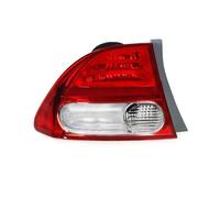Gtdtixc Car Tail Lights Assembly For Civic 8th 2006-2011 Rear Bumper Tail Llight Brake Turn Signal Car Accessories No Bulbs Car Rear Lamps(09-11 Outside l)