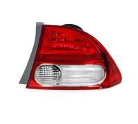 Gtdtixc Car Tail Lights Assembly For Civic 8th 2006-2011 Rear Bumper Tail Llight Brake Turn Signal Car Accessories No Bulbs Car Rear Lamps(09-11 Outside R)