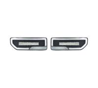 Gtdtixc Car Tail Lights Assembly For Suzuki For Jimny JB64 JB74 2019 2020 LED Rear Bumper Taillights Modified Brake Light Flowing Turn Signal Lamp Car Rear Lamps(White)