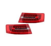 Gtdtixc Car Tail Lights Assembly Tail Lights LED For A6 C6 S6 For Quattro RS6 Saloon Sedan 2009-2011 Rear Lights With Stop Brake Lamp Turn Signal Lamp Car Rear Lamps(Outer L N R)