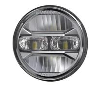 Gtdtixc For VT1300 2010-2022 For Fury For Sabre For Interstate For Stateline 5.75" LED Motorcycle Headlight 5 3/4" Headlamp DRL Motorcycle Headlamp(Silver)