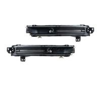Gtdtixc Front Bumper Fog Light For Land For Rover For Discovery 5 2017-2020 For Range For Rover For Vogue Sport 18-2022 Car Fog Lamp LED DRL Daytime Running Light(Black-1Pair)