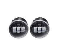 Gtdtixc Front Fog Lights For Nissan For Quest For Cube For Juke For Murano For Qashqai Car LED Lens Fog Daytime Driving Lamp DRL 2 X Angel Eye Fog Light(Yellow and White)