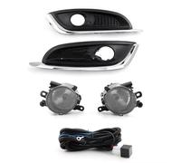 Gtdtixc Front Fog Lights For Opel For Vauxhall For Insignia Headlights Fog Lamp Cover Chrome Grill Bezel(1 Set)