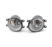 Gtdtixc Front Fog Lights For Toyota For Camry For XV40 For XV50 For Corolla For Avensis For Highlander Fog Light Assembly Front Bumper Halogen Lamp(2 x Halogen)