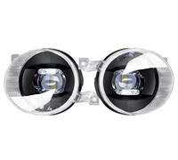 Gtdtixc Front Fog Lights For VW For Scirocco 3/III 2008 2009 2010 2011 2012 2013 2014 2 X LED Fog Light 30W 8000LM Canbus Car Fog Lamp Accessories(Yellow)
