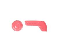 Gtdtixc Interior Trim Accessory for Jeep for Wrangler JL for Gladiator JT 2018 Up Car Interior for Seat Adjustment Knob Handle Decoration Cover Accessories Car Molding Strip(Pink)