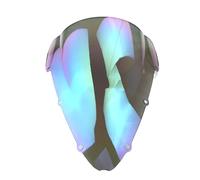 Gtdtixc Motorbike Windshield Deflectors For CBR 600 F4i For CBR600F For CBR600F4i 2001 2002 2003 2004 2005 2006 Motorcycle Double Bubble Windshield WindScreen(Clear iruidium)