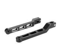 GTDTKGANAK 1 Pair Motorcycle Heel Toe Gear Shifter Shift Lever Aluminum for Touring for Softail for Electra for Glide for Road for King for Street for Trike Motorcycle Shift Pedal(Black)