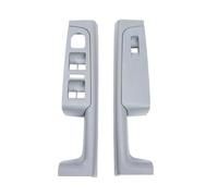 GTDTKGANAK 3TD867157 for Skoda for Superb 2008-2013 Car Interior Front Rear Inner Door Handle Armrest Frame Control Panel Trim Interior Door Panel Handle Decorative Covers( Grey Front)