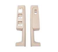 GTDTKGANAK 3TD867157 for Skoda for Superb 2008-2013 Car Interior Front Rear Inner Door Handle Armrest Frame Control Panel Trim Interior Door Panel Handle Decorative Covers( Beige Front)