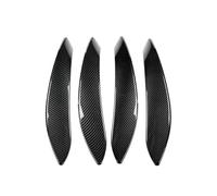 GTDTKGANAK 4Pcs Interior Door Handle Cover Trim for BMW 3 Series F30/F31 2012-2019 & 3GT F34 2013-2019, Carbon Fiber Look Interior Door Panel Handle Decorative Covers