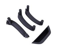 GTDTKGANAK 4Pcs/Set Car Interior Door Handle Pull Trim Bowl for BMW F25 F26 for X3 for X4 2011-2017 Black Interior Door Panel Handle Decorative Covers