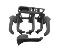 GTDTKGANAK 7PCS Black Interior Handle, Door Grab, Window Switch Bezel Cover for Golf 5, for GTI-MK5, for Jetta Armrest 1K0 868 040B Interior Door Panel Handle Decorative Covers
