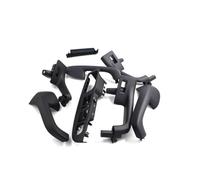 GTDTKGANAK 8PCS Black Car Interior Door Pull Handle for Vw GTI MK5, for Jetta, for Golf 5 (2006-2009) Interior Door Panel Handle Decorative Covers