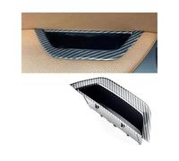 GTDTKGANAK Auto Inside Door Handle for BMW for X3 F25 2010-2017 for X4 F26 2014-2017, Front Left Side Interior Pull Cover Trim Interior Door Panel Handle Decorative Covers(Carbon Fiber-lhd)