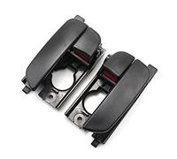 GTDTKGANAK Black Interior Door Handle 82610-1E000/82620-1E000/83610-1E000/83620-1E000 for Hyundai for Accent 2007-2011 Interior Door Panel Handle Decorative Covers( Rear(Pair))