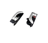 GTDTKGANAK Car Door Handles for Hyundai for Sonata 2005-2008 Front/Rear Inner, Silver Gray Interior Door Panel Handle Decorative Covers(Front 1 Pair)