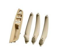GTDTKGANAK Car Exterior & Interior Door Handle Trim for BMW E70 E71 X5 X6 2007-2014 LHD Interior Door Panel Handle Decorative Covers( Beige 4pcs)