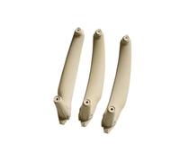 GTDTKGANAK Car Exterior & Interior Door Handle Trim for BMW E70 E71 X5 X6 2007-2014 LHD Interior Door Panel Handle Decorative Covers( Beige 3pcs)