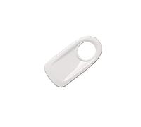 GTDTKGANAK Car Glove Box Handle Decoration Sticker for Smart 453, for Fortwo & for Forfour, White Interior Door Panel Handle Decorative Covers( White)