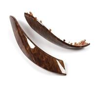 GTDTKGANAK Car Inner Door Handle Cover for BMW 3 Series F30 F35 F3X 2012-2019 Left & Right Interior Door Panel Handle Decorative Covers( Mahogany-2)