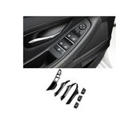 GTDTKGANAK Car Inner Door Handle Cover Pull for BMW 5 Series F10 (2011-2016) 520i/528i/530i/535d/535i/550i Interior Door Panel Handle Decorative Covers(7pcs Black)