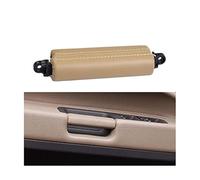 GTDTKGANAK Car Inner Door Handle for Vw for Touareg 2003-2010 with Cover Trim Replacement Interior Door Panel Handle Decorative Covers(Beige)