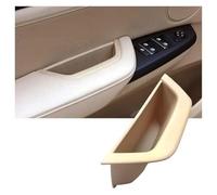 GTDTKGANAK Car Inner Door Handle Leather Cover for BMW for X3 for X4 F25 F26 2010-2016 Left Right Driver Replacement Interior Door Panel Handle Decorative Covers
