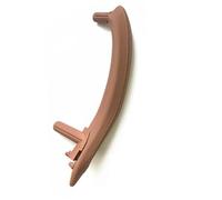 GTDTKGANAK Car Inside Door Handle Assembly with Outer Leather Cover for BMW X5 X6 F15 F16 2014-2018 (Left & Right) Interior Door Panel Handle Decorative Covers( Left Champagne)