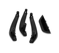 GTDTKGANAK Car Interior Door Handle Covers Set of 4 for BMW X3 X4 F25 F26 2010-2016 LHD RHD Interior Door Panel Handle Decorative Covers(RHD Black Set)
