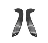 GTDTKGANAK Car Interior Door Handle for Megane 3 MK3, for Fluence 2008-2016 (809540001R, 809600007R) Front Left & Right Interior Door Panel Handle Decorative Covers( Cover-Carbon L R)