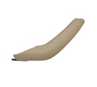 GTDTKGANAK Car Interior Door Handle Leather Cover Trim for BMW X3 X4 F25 F26 Replacement Interior Door Panel Handle Decorative Covers( Beige Left)