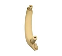 GTDTKGANAK Car Interior Door Handle Leather Cover Trim for BMW X3 X4 F25 F26 Replacement Interior Door Panel Handle Decorative Covers( Left Interior Beige)