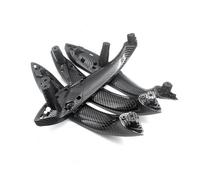 GTDTKGANAK Car Interior Door Handle & Switch Cover Set for BMW 3 & 4 Series F30 F31 F32 F34 F36 F80 F82 F83, Rear 4Pcs Interior Door Panel Handle Decorative Covers( 4pcs Handle)