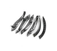 GTDTKGANAK Car Interior Door Handle & Switch Cover Set for BMW 3 & 4 Series F30 F31 F32 F34 F36 F80 F82 F83, Rear 4Pcs Interior Door Panel Handle Decorative Covers( Rear 4pcs)