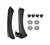 GTDTKGANAK Car Interior Door Panel Pull Trim Cover in Gray, Beige, Black for Left & Right-for BMW 3 Series E90 E91 316 318 320 325 328 Interior Door Panel Handle Decorative Covers( Black Right)