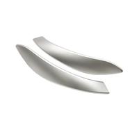 GTDTKGANAK Car Interior Door Pull Handle Cover Trim for BMW 3 4 Series F30-F36 F80-F83 2013-2018 Carbon Fiber Interior Door Panel Handle Decorative Covers( Silver 2pcs)