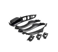 GTDTKGANAK Carbon Fiber Car Interior Door Handle Trim Cover for BMW 5 Series F10 F11 520d 525d 530d 535i Automotive Styling Interior Door Panel Handle Decorative Covers(Model B Carbonfiber)