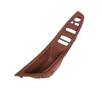 GTDTKGANAK Door Handle for BMW 5 Series F10/F11 520i/523i/525i Interior Front Left Driver Inner Armrest Panel Replacement Interior Door Panel Handle Decorative Covers( Model a Redbrown)