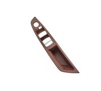 GTDTKGANAK Door Handle for BMW 5 Series F10/F11/F18 520/523/525/528/530 LHD/RHD Interior Pull Armrest Panel Trim Without Mirror Folding Button Interior Door Panel Handle Decorative Covers( RHD Brown)