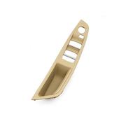 GTDTKGANAK Door Handle for BMW 5 Series F10/F11/F18 520/523/525/528/530 LHD/RHD Interior Pull Armrest Panel Trim Without Mirror Folding Button Interior Door Panel Handle Decorative Covers( Lhd Beige)